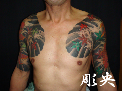 東京八王子 初代彫央 刺青 和彫りjap00083